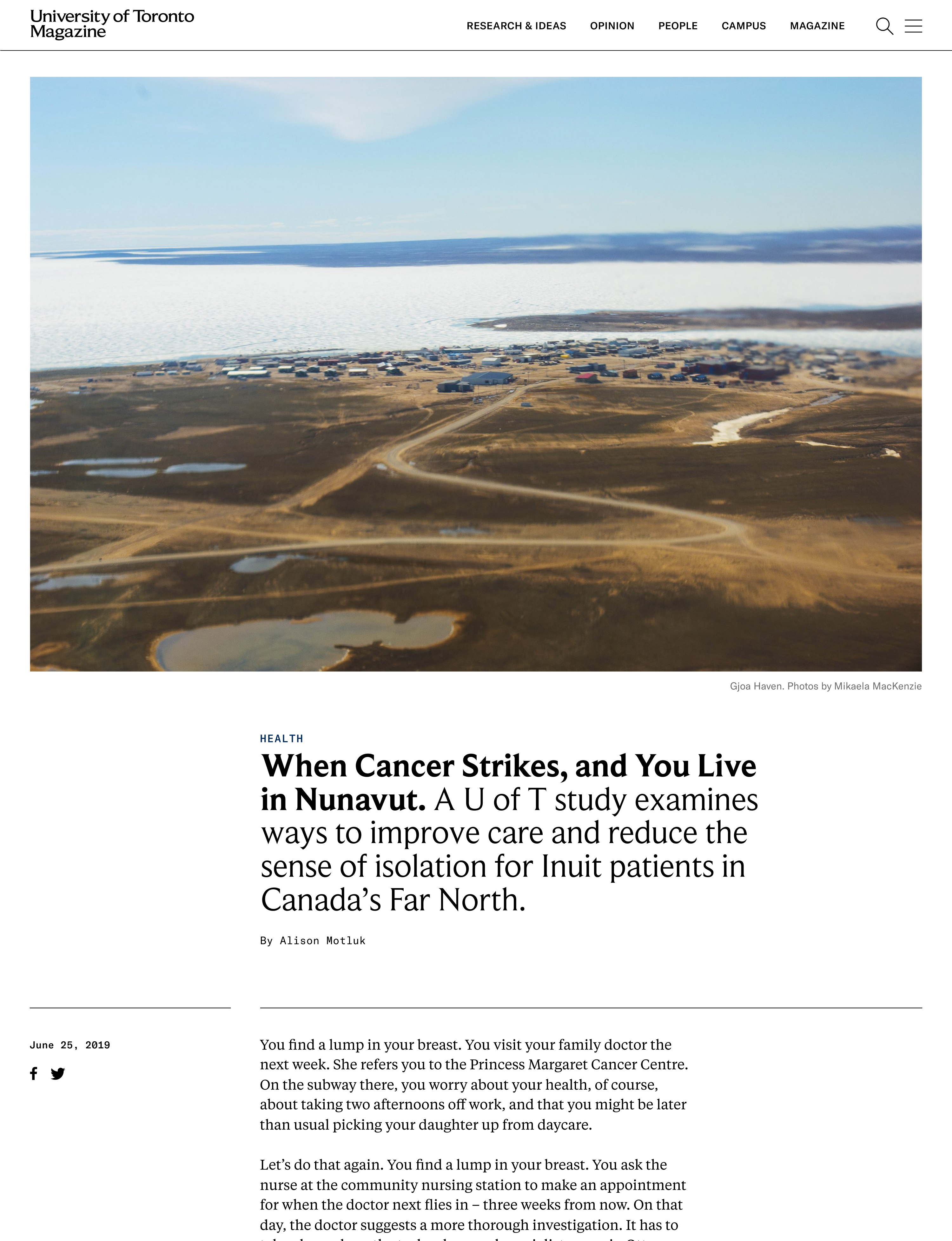 Article Page
